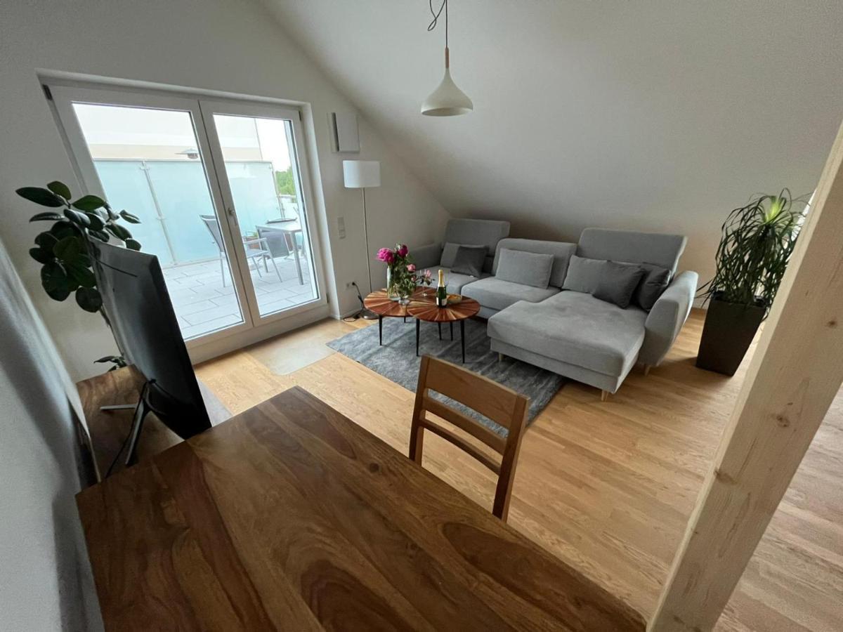 Traumhafte Neue Dachterrassenwohnung Am Soyener See Екстер'єр фото